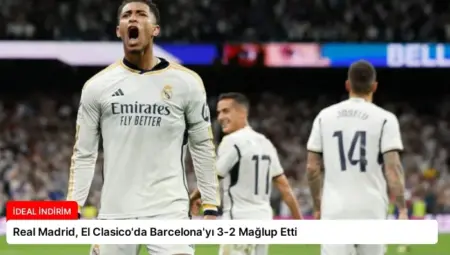 Real Madrid, El Clasico’da Barcelona’yı 3-2 Mağlup Etti