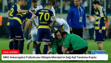 MKE Ankaragücü Futbolcusu Olimpiu Morutan’ın Sağ Aşil Tendonu Koptu