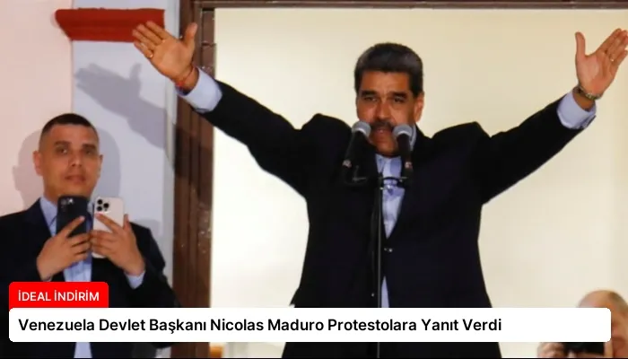 Venezuela Devlet Başkanı Nicolas Maduro Protestolara Yanıt Verdi
