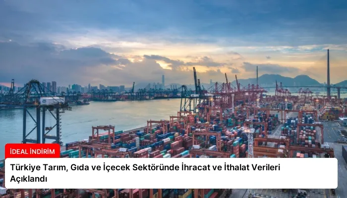 Türkiye Tarım, Gıda ve İçecek Sektöründe İhracat ve İthalat Verileri Açıklandı