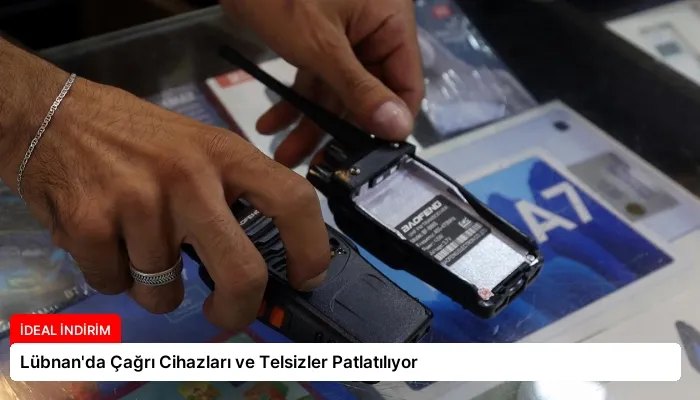 Lübnan’da Çağrı Cihazları ve Telsizler Patlatılıyor