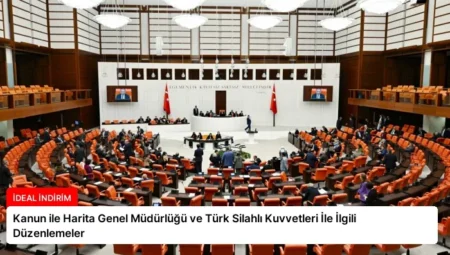 Kanun ile Harita Genel Müdürlüğü ve Türk Silahlı Kuvvetleri İle İlgili Düzenlemeler