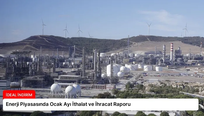 Enerji Piyasasında Ocak Ayı İthalat ve İhracat Raporu