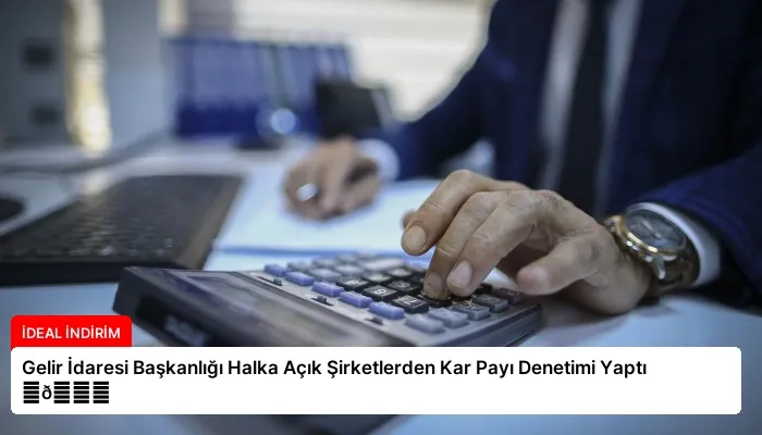 Gelir İdaresi Başkanlığı Halka Açık Şirketlerden Kar Payı Denetimi Yaptı ⏬👇