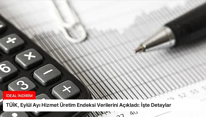 TÜİK, Eylül Ayı Hizmet Üretim Endeksi Verilerini Açıkladı: İşte Detaylar