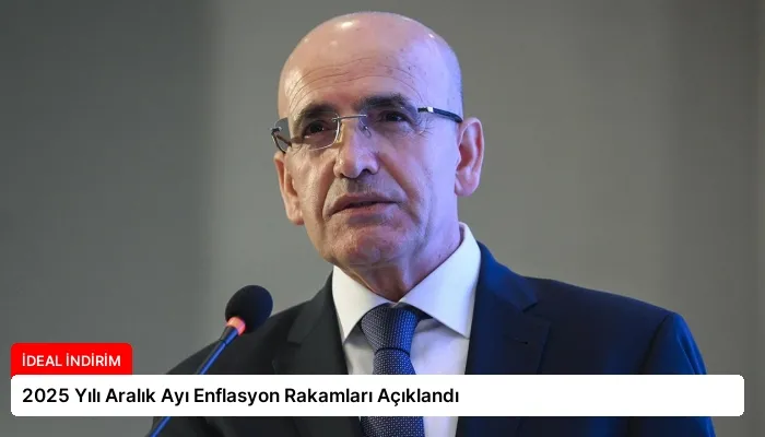 2025 Yılı Aralık Ayı Enflasyon Rakamları Açıklandı