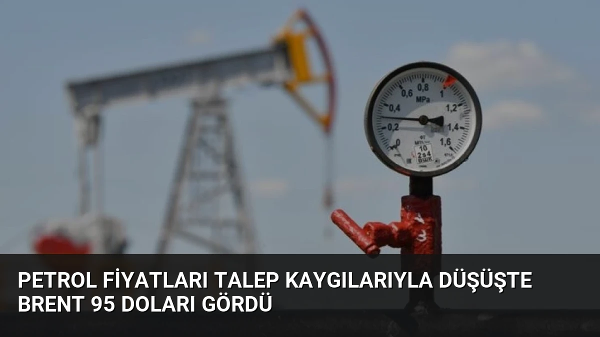 Petrol Fiyatları Talep Kaygılarıyla Düşüşte Brent 95 Doları Gördü