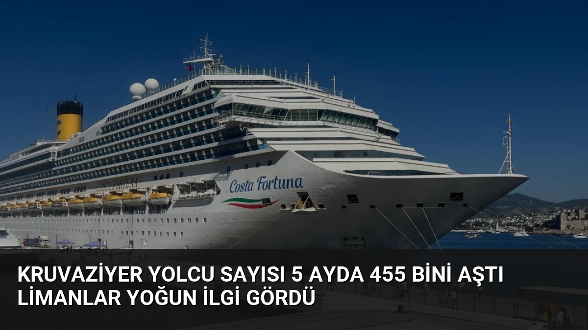 Kruvaziyer Yolcu Sayısı 5 Ayda 455 Bini Aştı Limanlar Yoğun İlgi Gördü