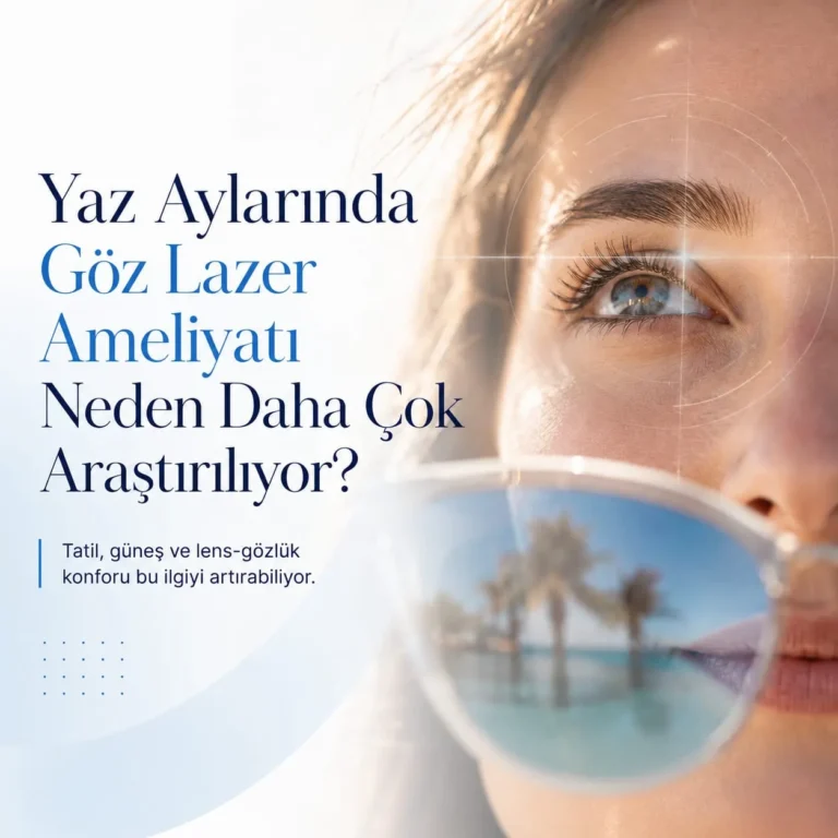 Yaz Aylarında Göz Lazer Ameliyatı Hakkında En Çok Merak Edilenler