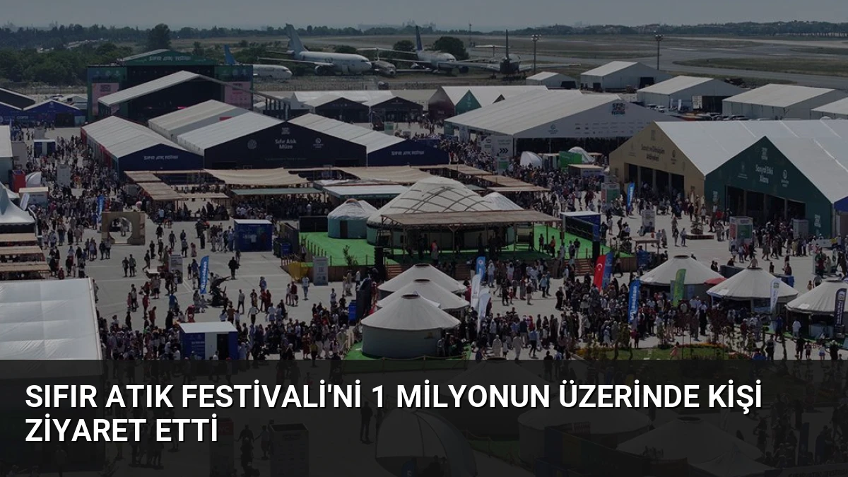 Sıfır Atık Festivali’ni 1 Milyonun Üzerinde Kişi Ziyaret Etti
