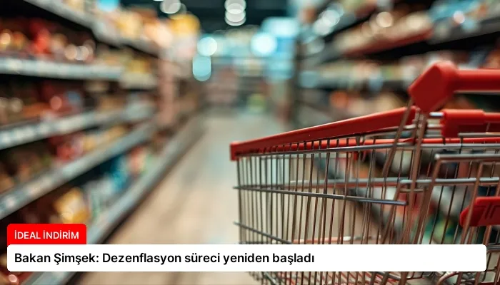 Bakan Şimşek: Dezenflasyon süreci yeniden başladı