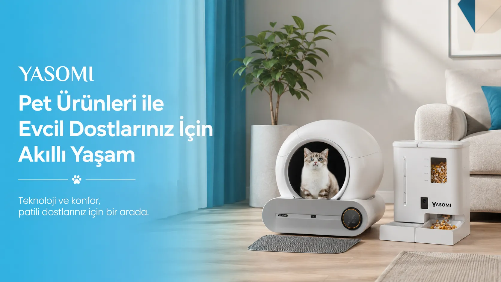 Yasomi Pet Ürünleri ile Evcil Dostlarınız İçin Akıllı Yaşam
