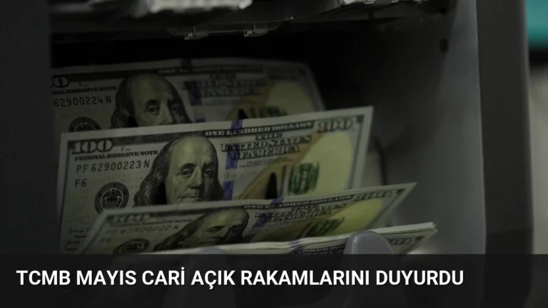 TCMB Mayıs Cari Açık Rakamlarını Duyurdu