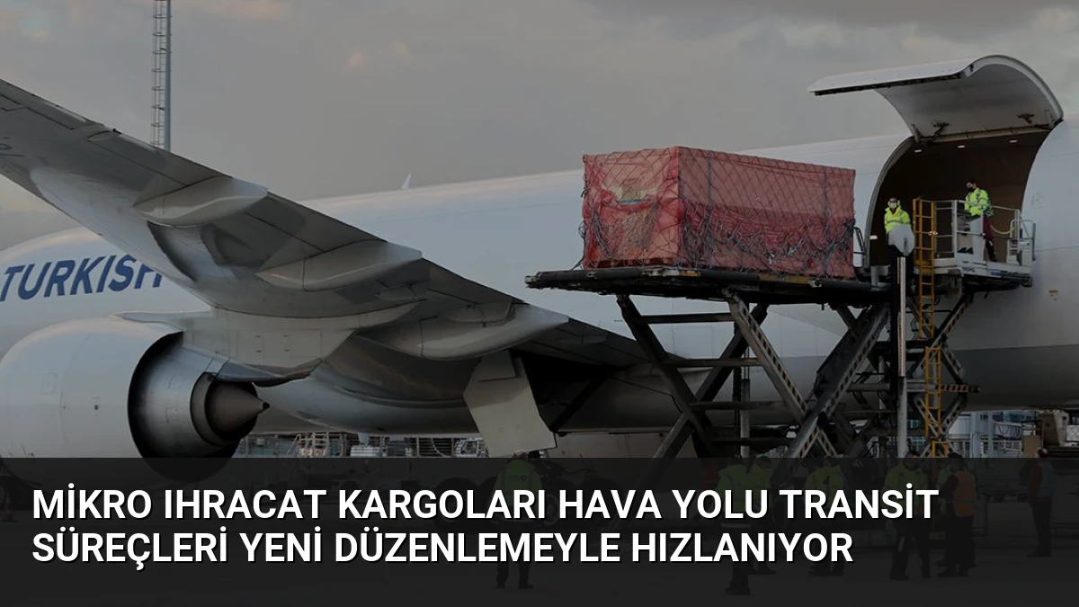 Mikro Ihracat Kargoları Hava Yolu Transit Süreçleri Yeni Düzenlemeyle Hızlanıyor