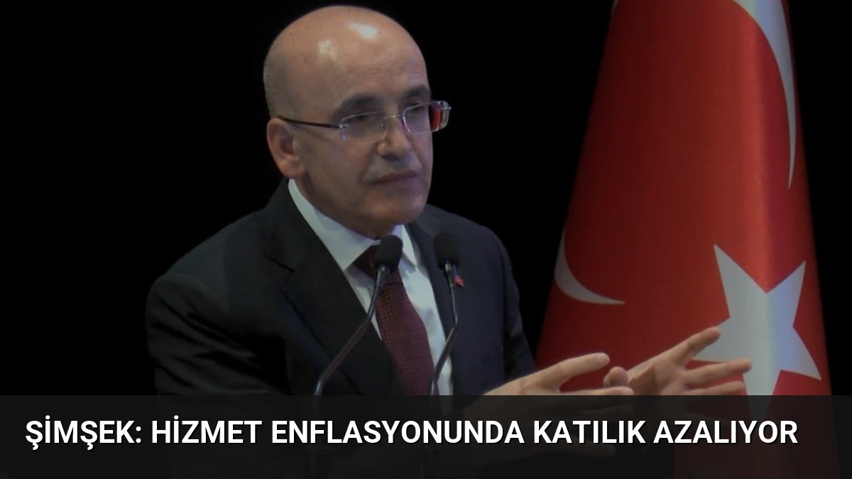 Şimşek: Hizmet Enflasyonunda Katılık Azalıyor