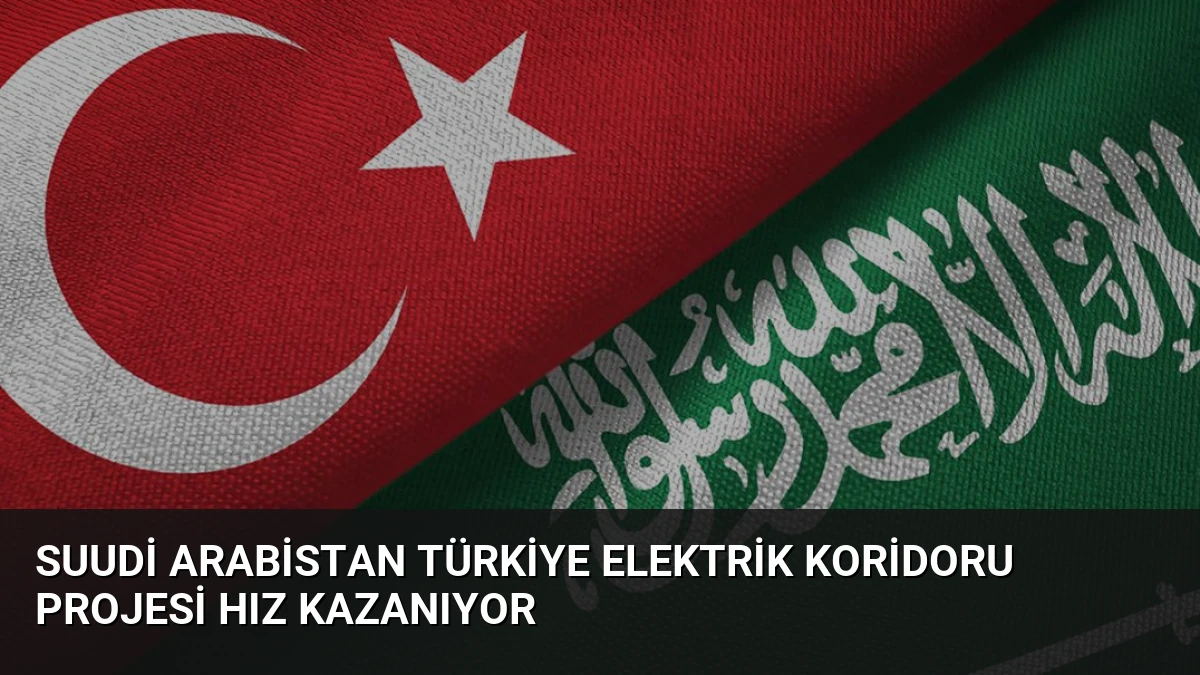 Suudi Arabistan Türkiye Elektrik Koridoru Projesi Hız Kazanıyor