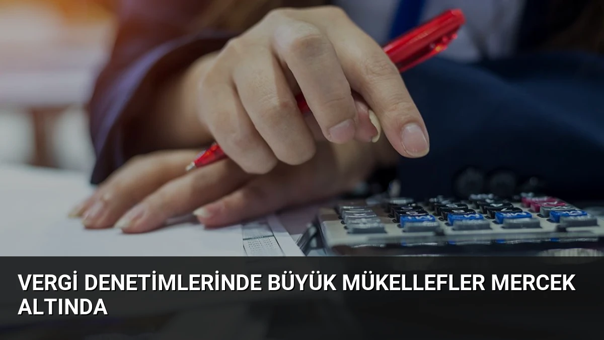 Vergi Denetimlerinde Büyük Mükellefler Mercek Altında