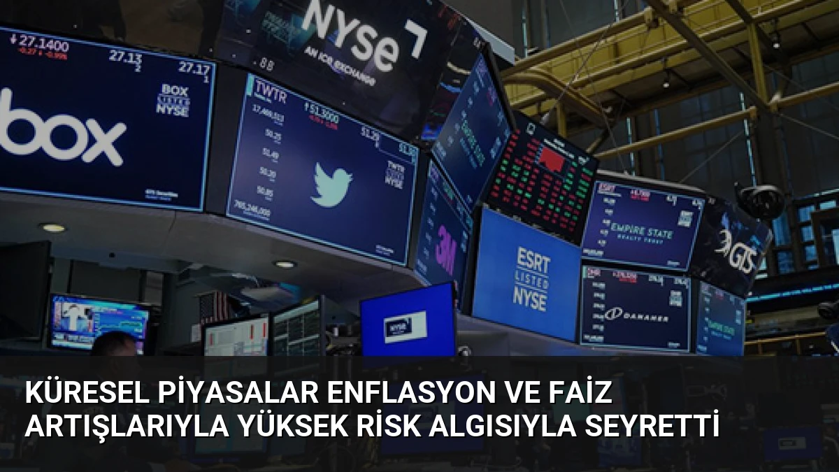 Küresel Piyasalar Enflasyon ve Faiz Artışlarıyla Yüksek Risk Algısıyla Seyretti