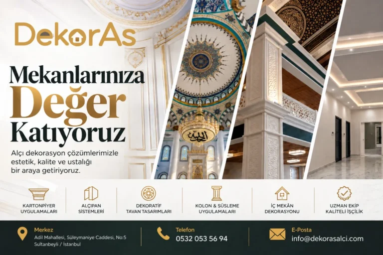 Kartonpiyer Ustalığında İnce İşçilik ve Estetik Tasarımın Önemi