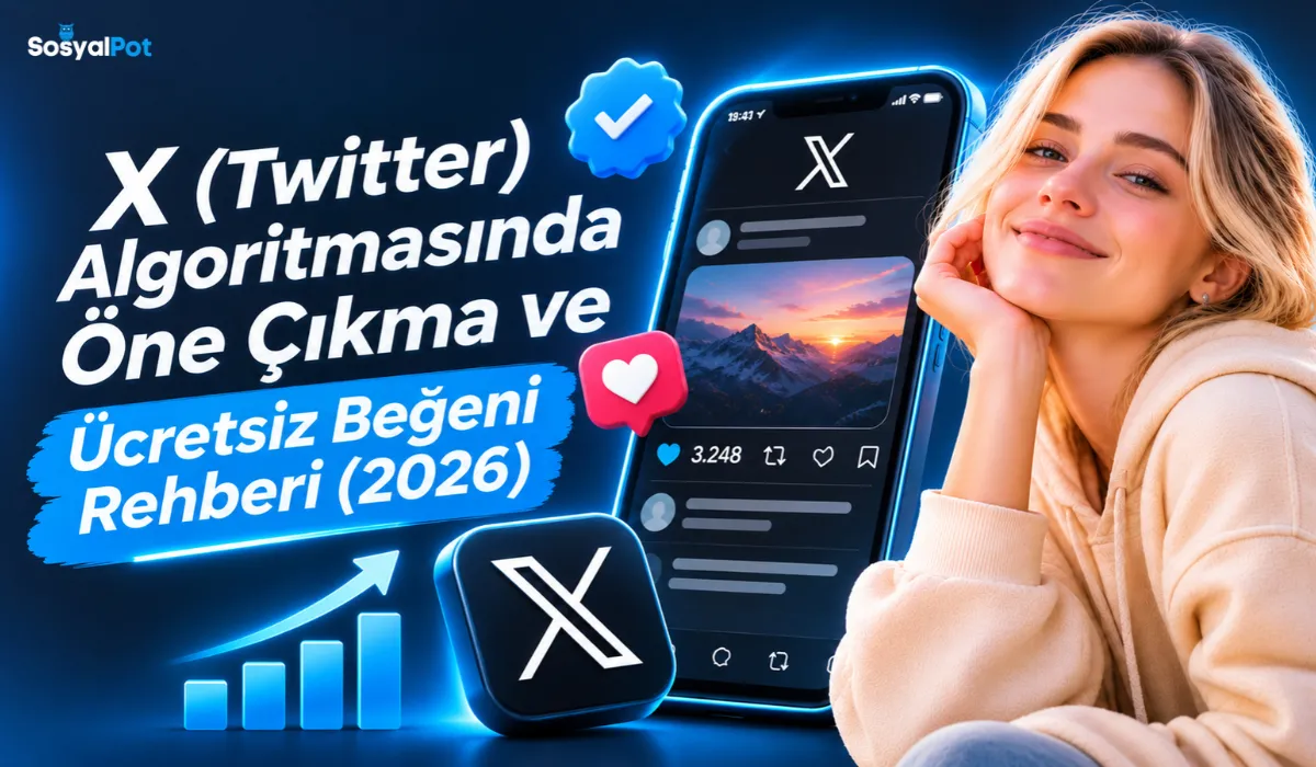X (Twitter) Algoritmasında Öne Çıkma ve Ücretsiz Beğeni Rehberi (2026)