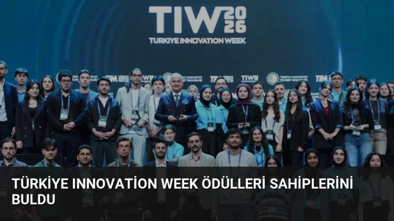 Türkiye Innovation Week Ödülleri Sahiplerini Buldu